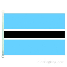 Bendera nasional Botswana 100% polyster 90*150CM Spanduk Botswana